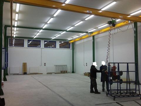 carroponte sospeso leggero